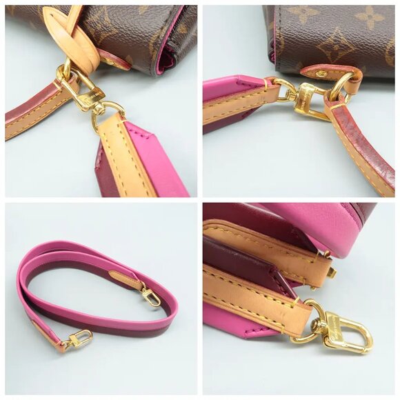 100% Authentic Louis Vuitton Cluny Brown Monogram Canvas Satchel - Picture 5 of 12